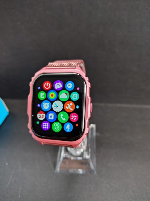 Ceas smartwatch inteligent compatibil Android iOS
