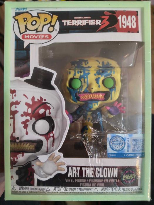 Funko POP! Movies: Terrifer 3 - Art The Clown (Bloody) (Special Edition) #1948 (Chase)