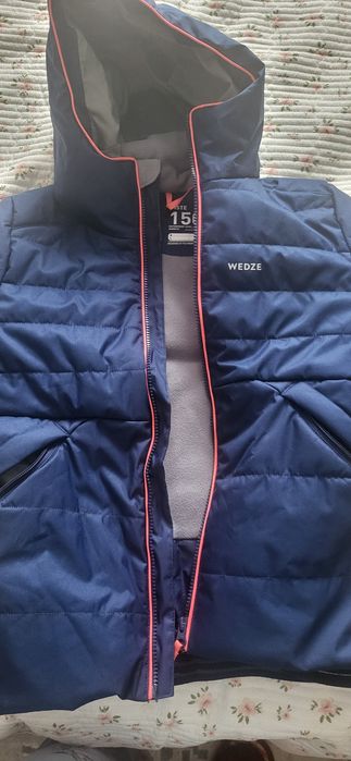 Куртка декатлон для девочек зимняя 146см