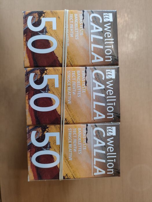 Wellion Calla Тест ленти за кръвна захар и глюкомер