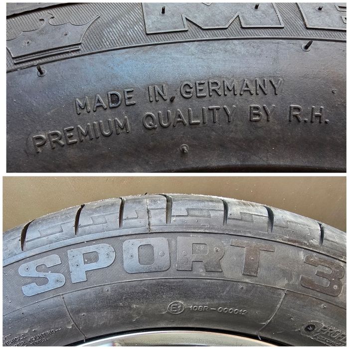 Оригинални немски алуминиеви джанти BROCK с гуми 255/50/19