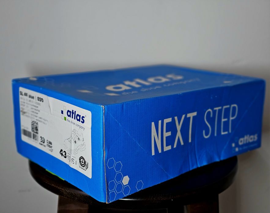 Atlas SL 46 Blue 2.0 ESD - Pantofi de protecție noi, cu cutie