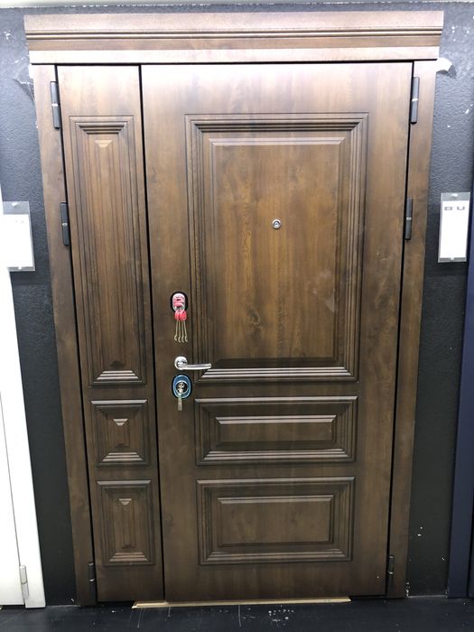 Входные двери 120-125 см Двухстворчатые