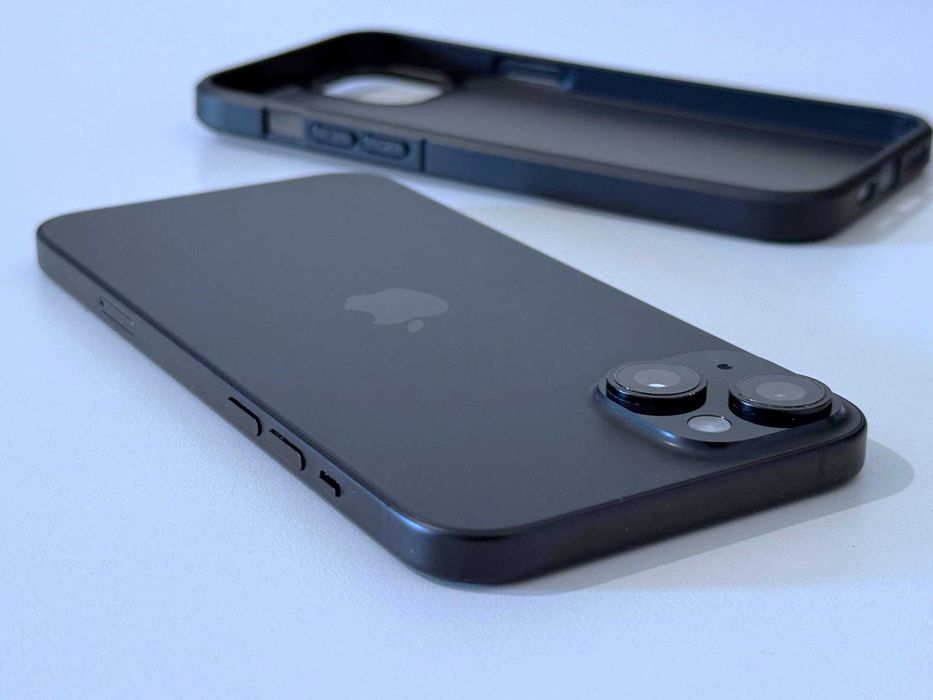 Бартер! iPhone 15 Plus Black (Черен) 87% Батерия!