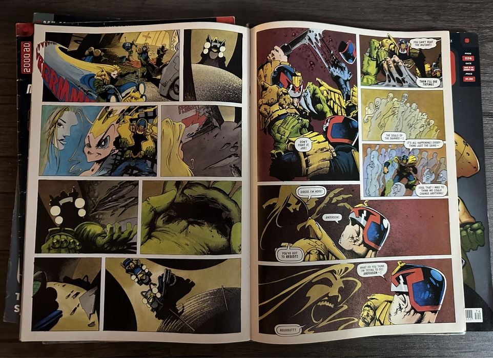 2000 AD  Comic Books  10 bucati