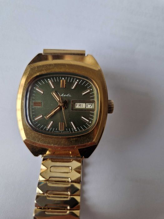 RАКЕТА 19 jewels, 2628 Н, USSR, Au 10 каса, 36,5 мм TOP!