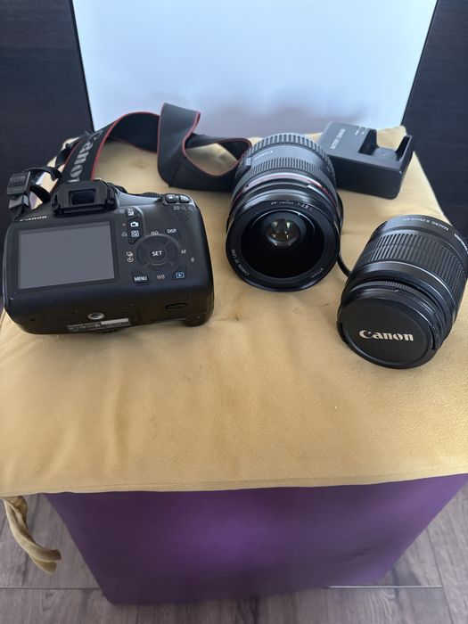 Aparat foto si obiective canon