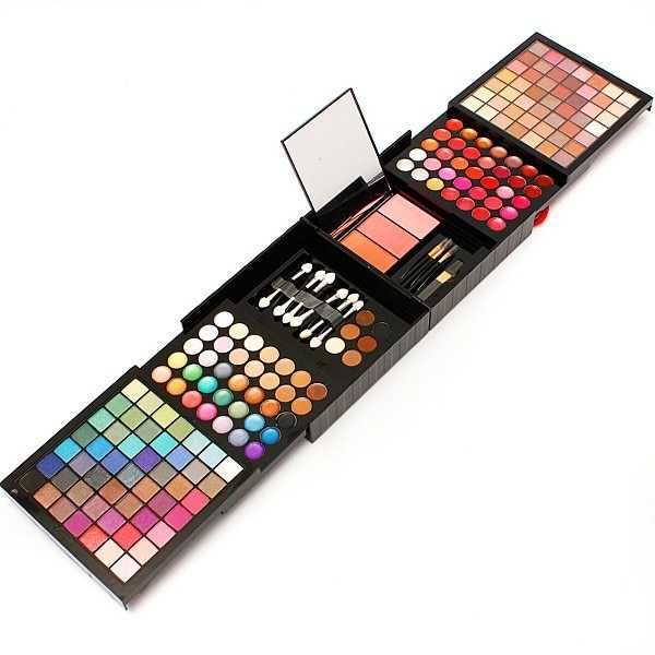 Trusa Machiaj Multifunctionala 177 culori Miss Rose Mix & Go