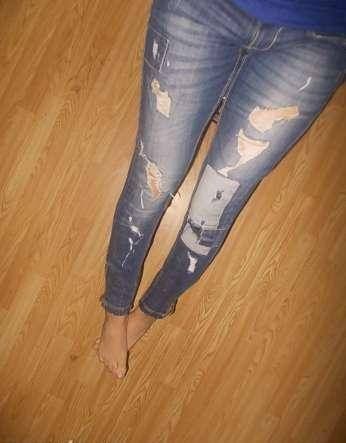 Pantaloni jeans Bershka