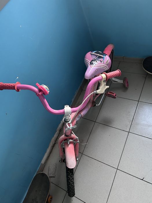 Велосипед для девочки 5-6 лет