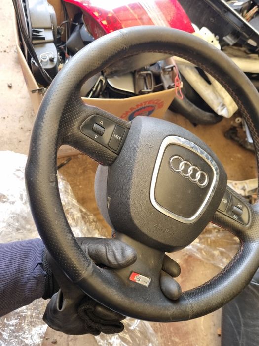 Трилъчев мулти S line волан за Ауди А6 А4 А8 А3