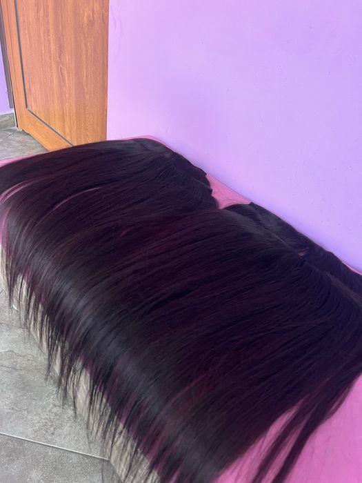 Естествена тайландска коса 200гр 60см