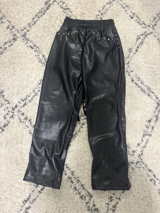 Pantaloni young rich white