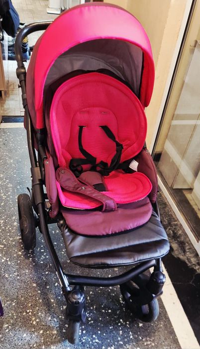 бебешка количка buba 3в1, пълен комплект