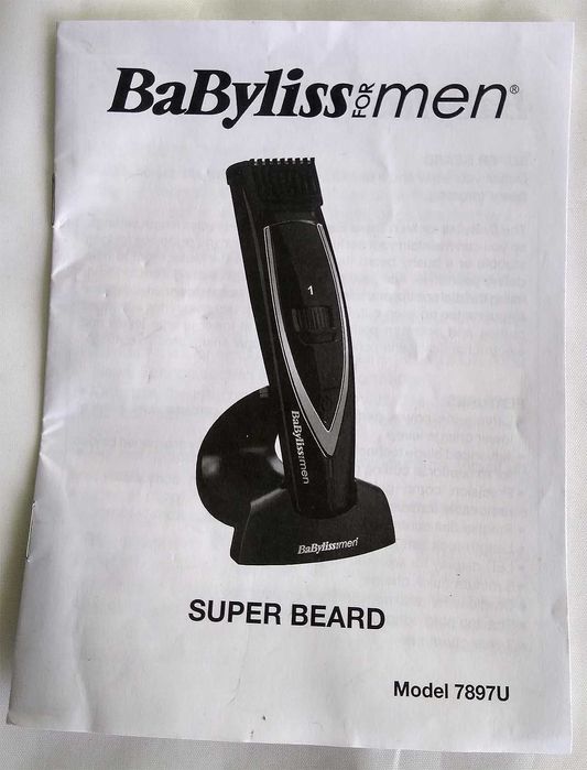 Babyliss Beard Trimmer Машинка Тример за Брада Различни Дължини 1-15мм