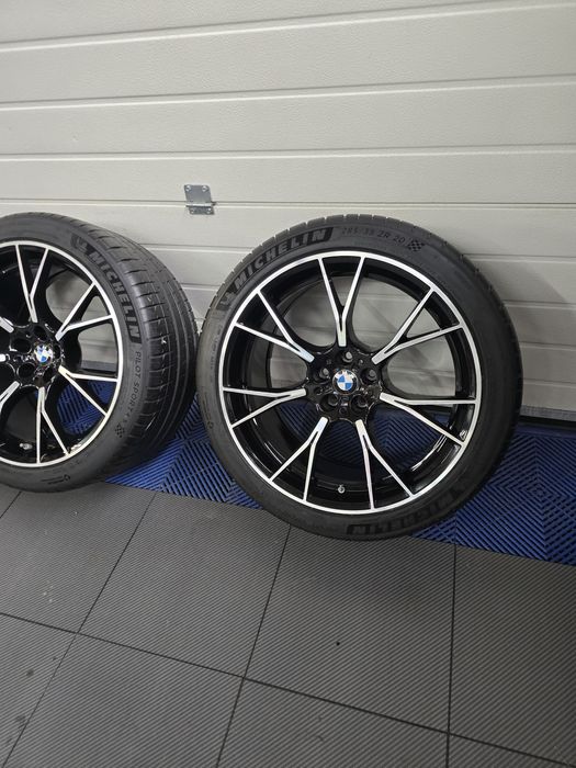 Оригинални 20 BMW M5 F90 джанти + гуми, OEM, перфектни