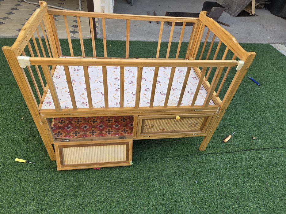 Манежка с люлькой