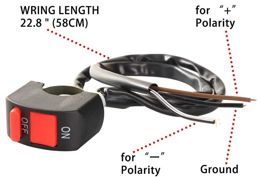 LED халогени за Мотор с дневна светлина 12V - 3 режима на работа.
