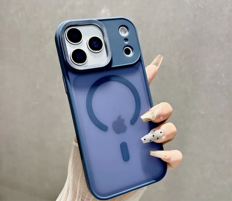 Iphone 17/17 AIR/17 PRO/17 PRO MAX - Husa Magsafe Metalic Frame Camera