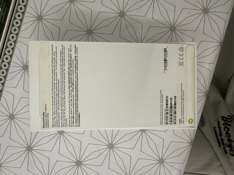 Iphone 14 pro max 256gb 80% 560$