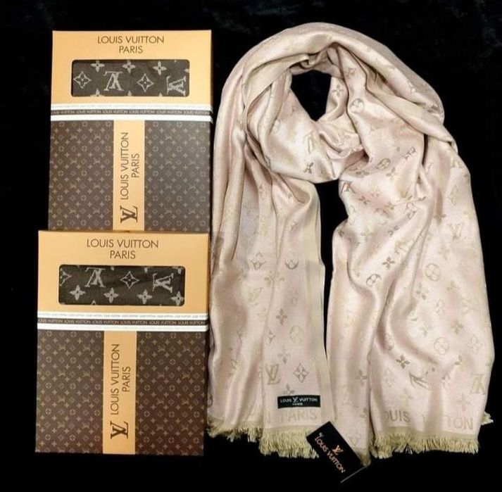 Esarfe/saluri unisex, material tip casmir, diverse nuanțe,saculet