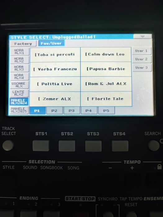 Vând set korg pa300/pa600/pa1x full2024