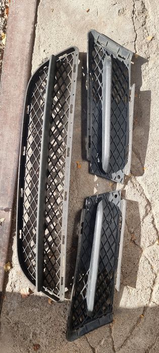 BMW E90/91 префейс, халогени и решетки