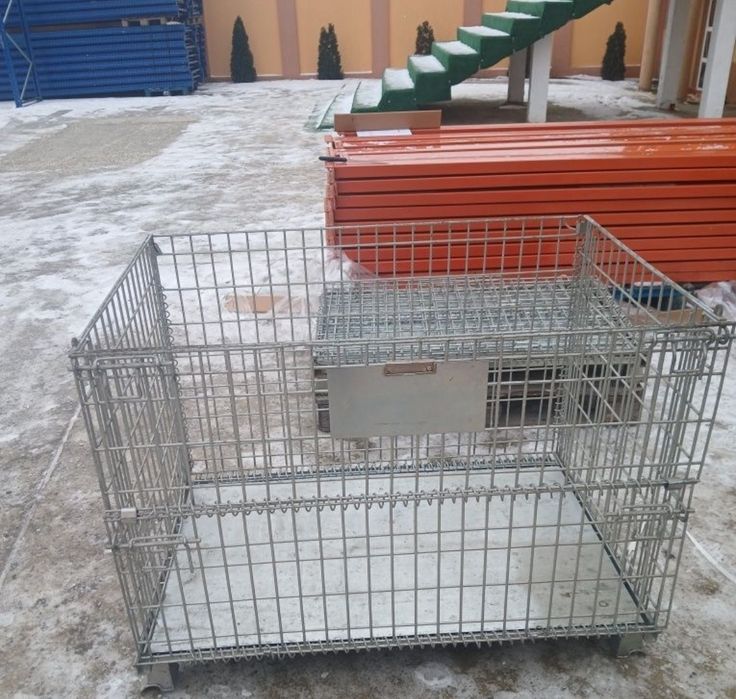 Box paleți metalice zincate