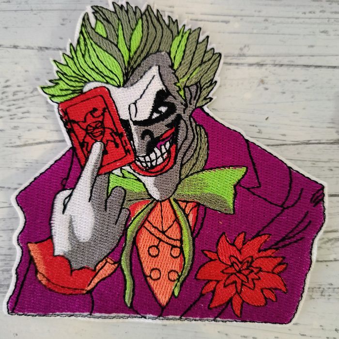 Термозалепващи нашивки / пачове Жокера (The Joker) – За ютия