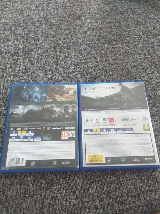 Vand 2 jocuri pentru ps4