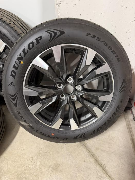 Оригинални 18" джанти Toyota RAV4 Enkei + нови гуми Dunlop Sport Maxx 235/60 R18