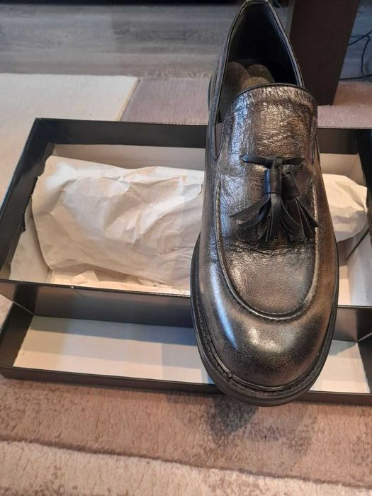 Мъжки обувки от естествена кожа