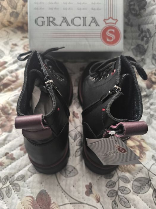 Нови Зимни боти естествена кожа номер 38 български