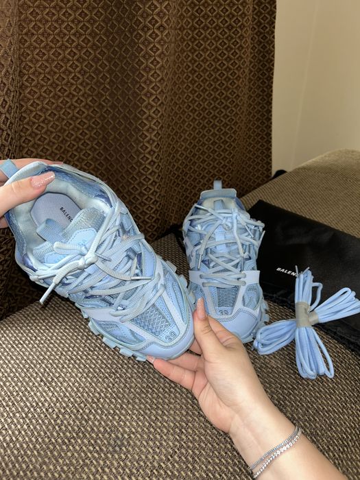 Balenciaga Track baby blue