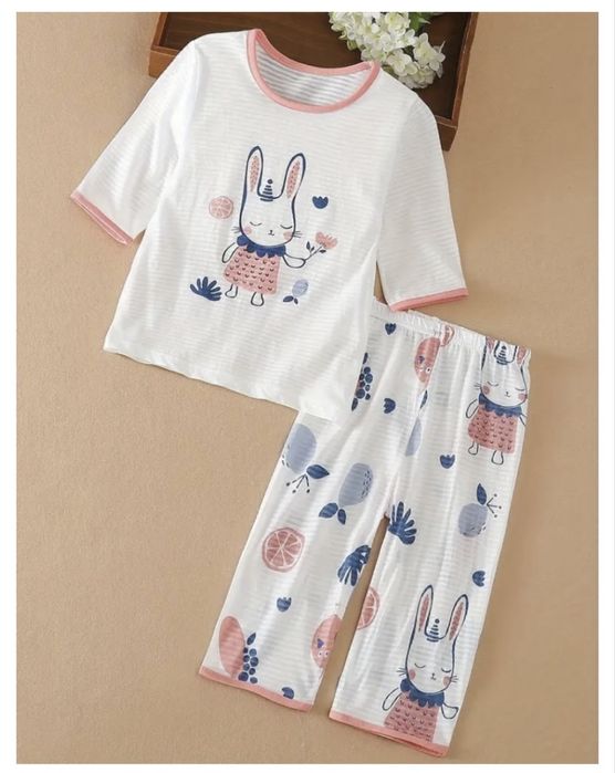 Пижама светлая для девочек