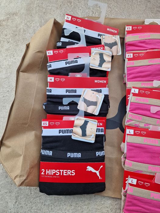 Set Dama Boxeri Tanga Puma Originali adusi din anglia set 2 p. sau 3p.