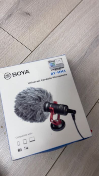 Microfon Boya BY-MM1 shotgun