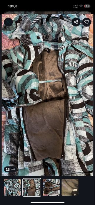 Детский зимний комбинезон