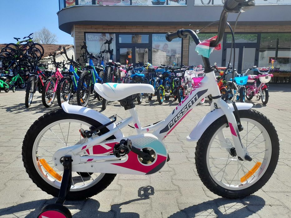 PASSATI Велосипед 16" ALEX бял