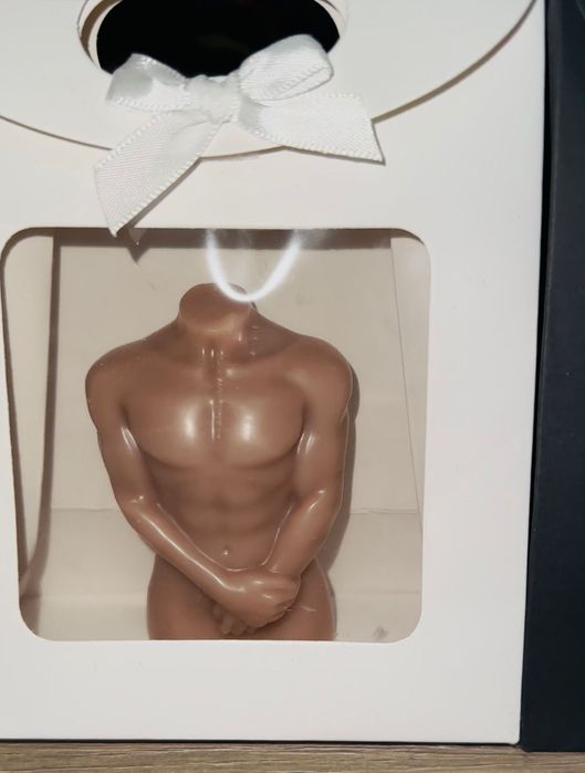 Bust Femeie/Bărbat cadou  din ceara naturala de soia,