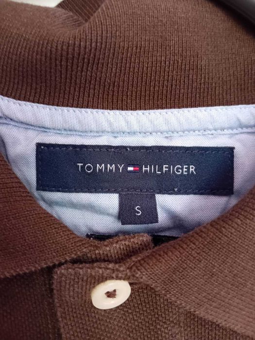 Оригинална фланелка с яка Tommy Hilfiger