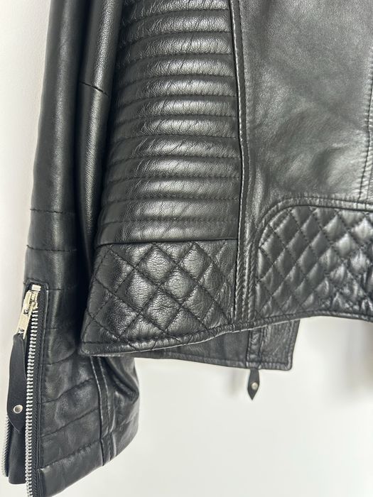 Geaca de piele naturala dama L