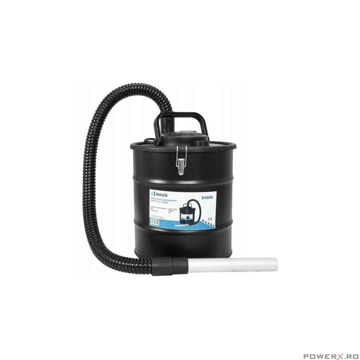 Aspirator pentru cenusa cu filtru hepa, capacitate 18L, putere 2000W,