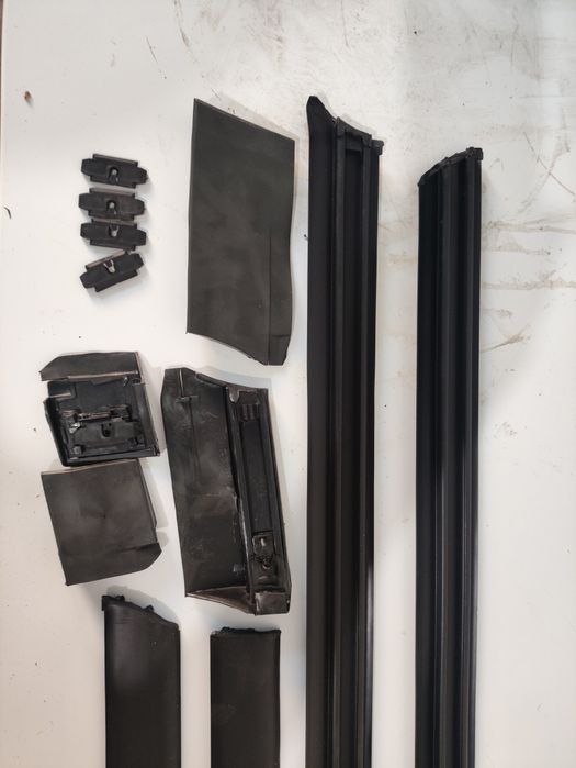 Молдинги Ауди С4 дверные