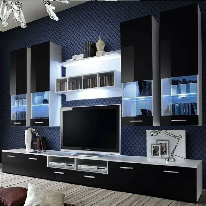 Стенки в стиле техно