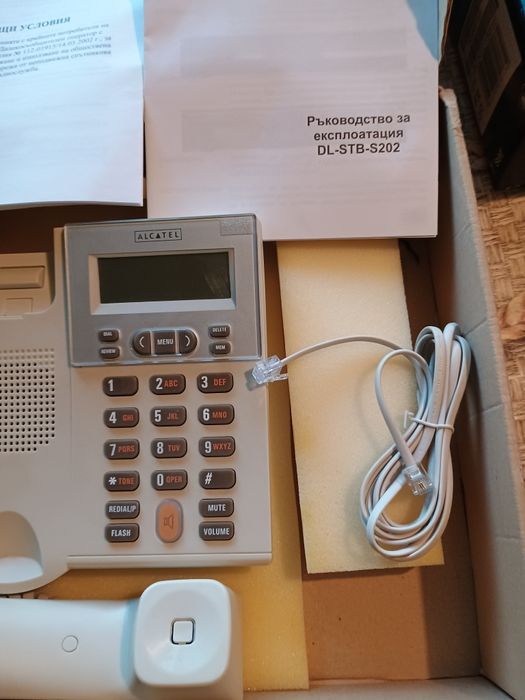 .Станционарен телефон Allcatel