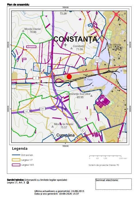 Teren intravilan 5.000 mp | Front 50m | Zonă mixtă M2p – Ancora, Constanța | Direct proprietar