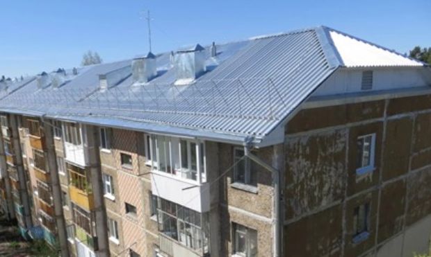 Ремонт крыши кровли монтаж сайдинга карниз балкон