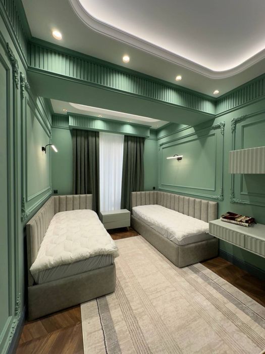 Ипакчилик  Евро дом 450м2  2 сотки 6 комнат