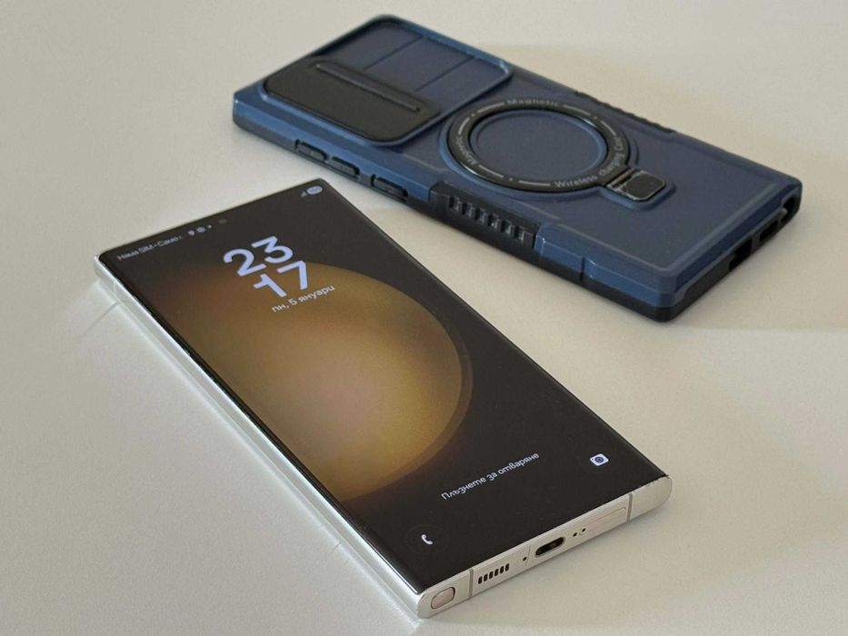 Бартер! Отличен! Samsung Galaxy S23 Ultra 512/12GB Cream (Бял)